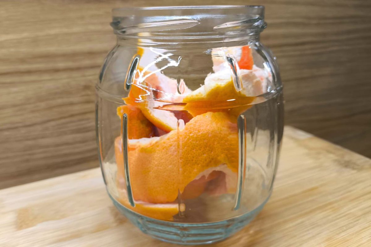 Grapefruit peel