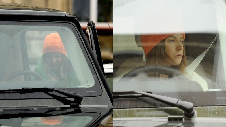 Anna Lewandowska łamie przepisy podczas przejażdżki po Warszawie
