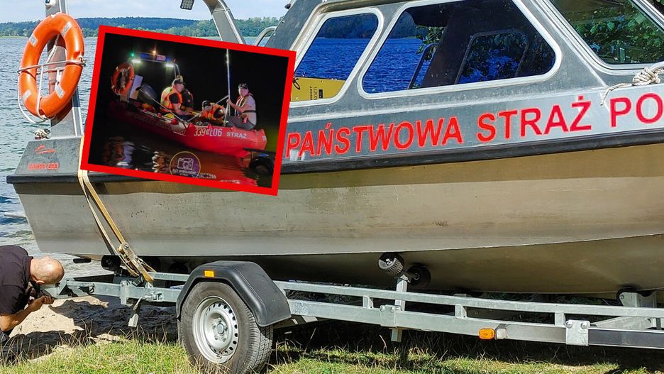 Poszukiwania na jeziorze Bajkał