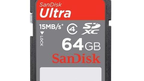 SanDisk SDXC 64 GB. Karta pamięci na filmy 1080p 1
