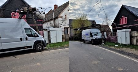 Wjechał w słup. Nie był pijany, ale może stracić auto