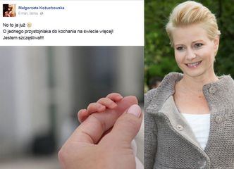 Małgorzata Kożuchowska URODZIŁA chłopca!