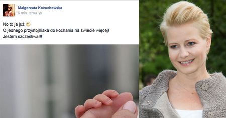 Małgorzata Kożuchowska URODZIŁA chłopca!