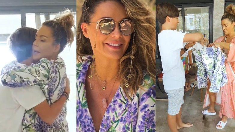 Syn Małgorzaty Rozenek uszył jej marynarkę