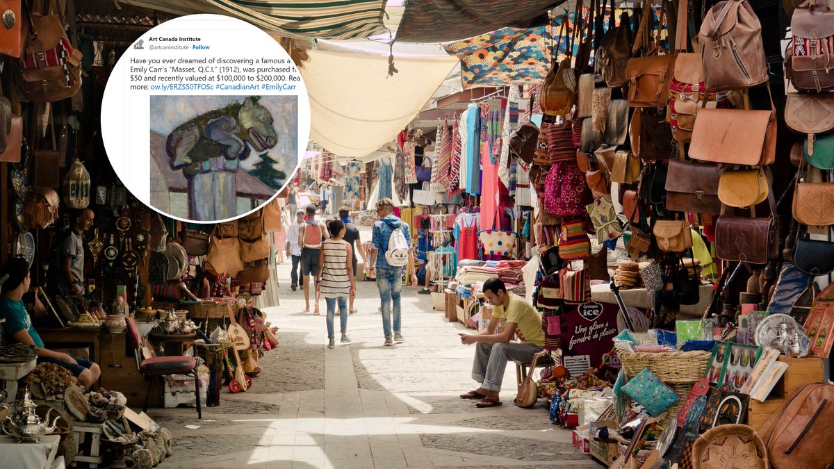 Obraz kupiony na targu okazał się wart fortunę