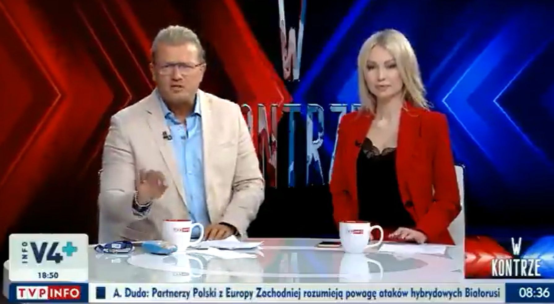 Wpadka Jakimowicza. Chciał uderzyć w TVN, a nieświadomie zaatakował TVP