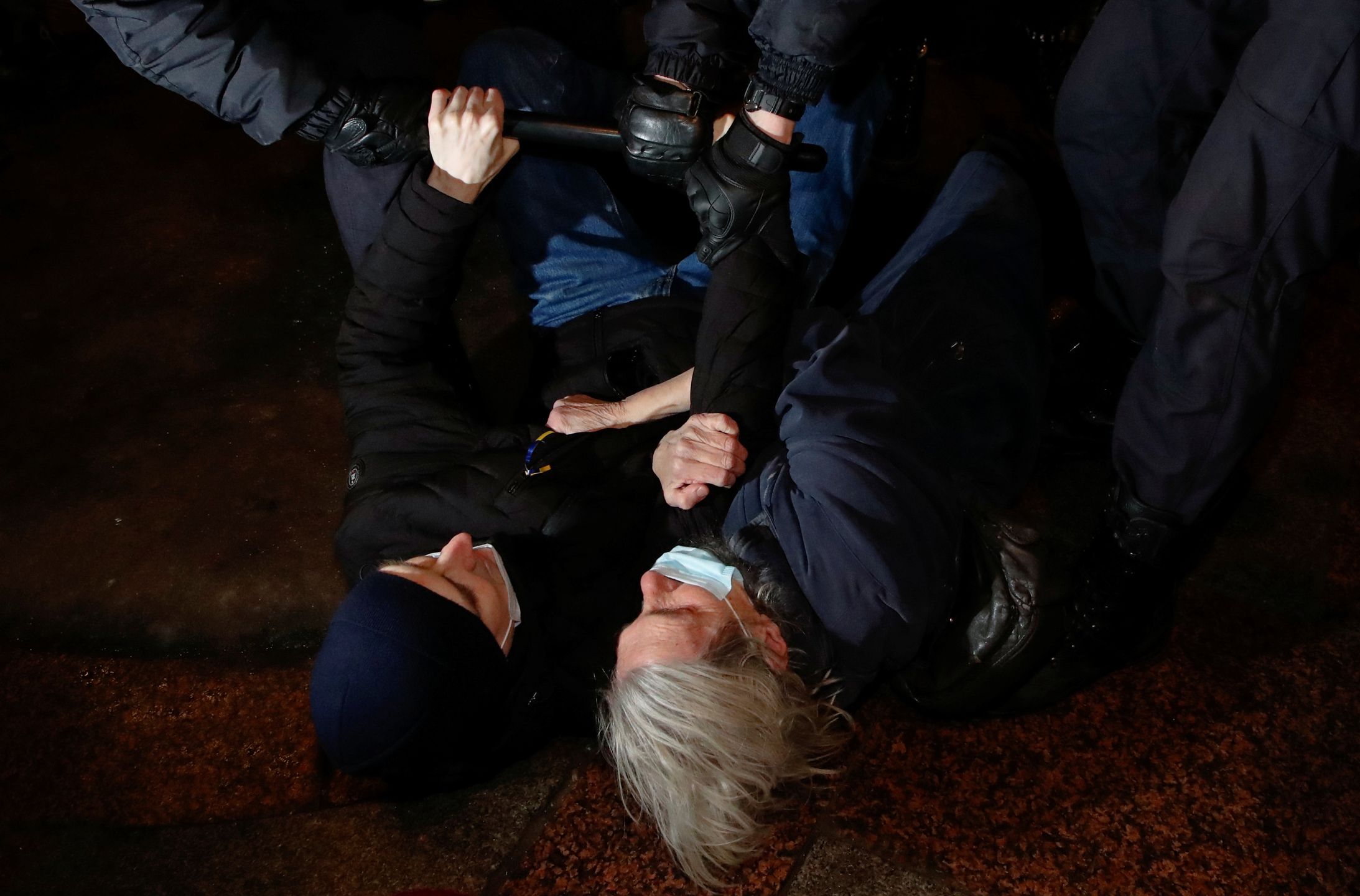 Antywojenne protesty w Moskwie