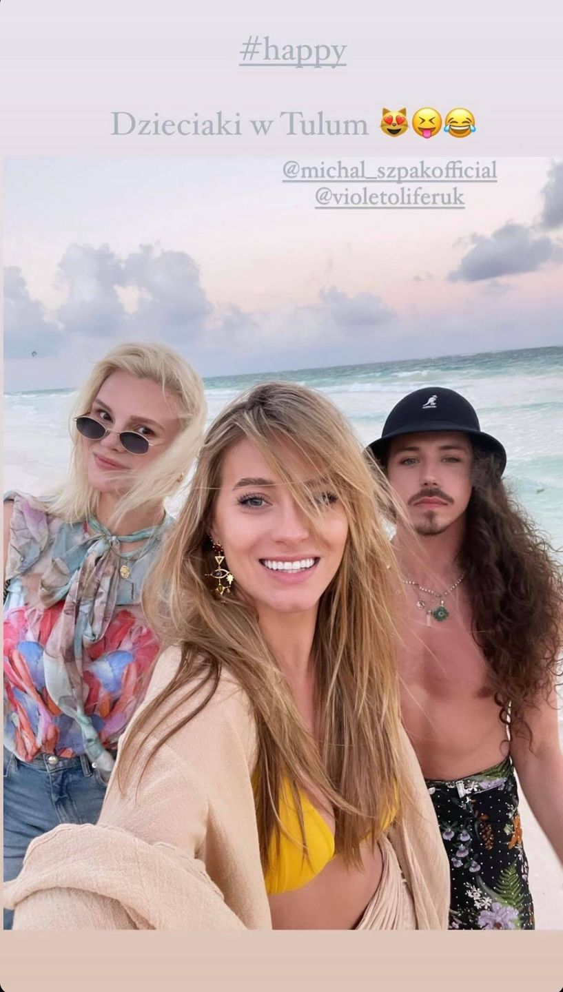 Marcelina Zawadzka i Michał Szpak