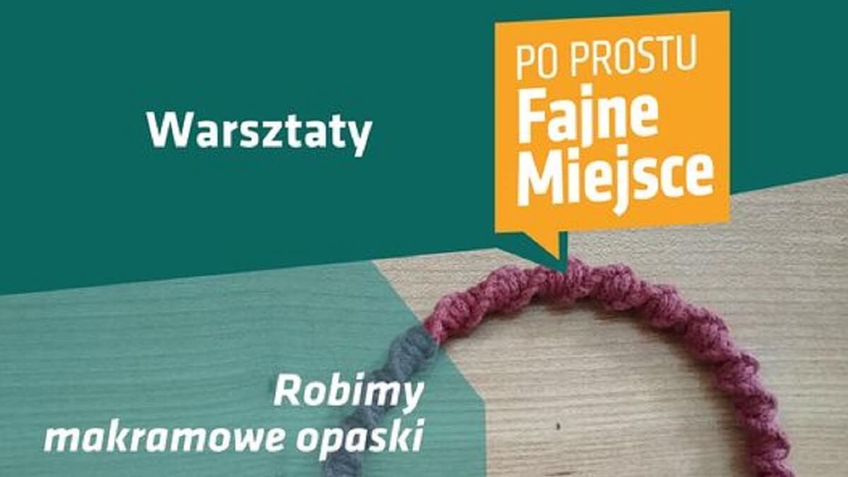 Plakat warsztatu