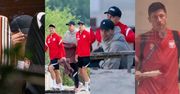 Euro 2020. Reprezentacja Polski relaksuje się na sopockiej plaży do świtu po odpadnięciu z mistrzostw (ZDJĘCIA)