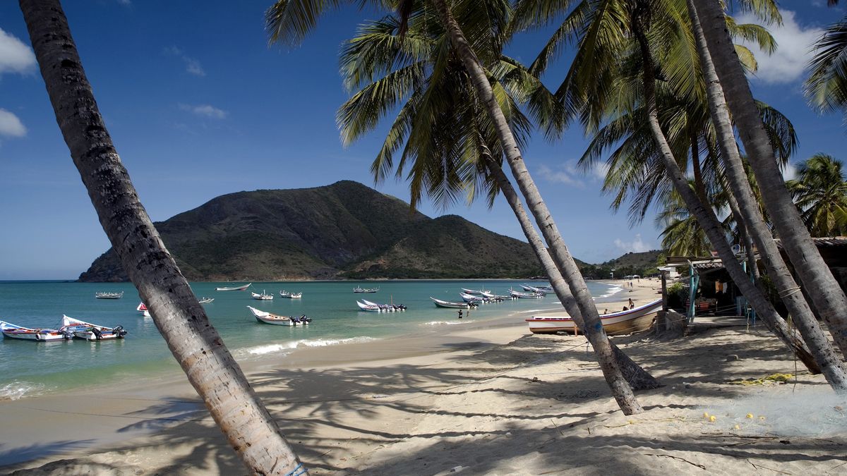 Plaża na wenezuelskiej wyspie Margarita