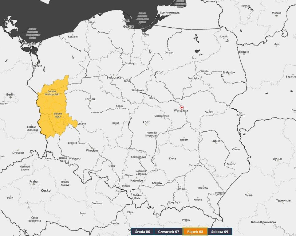 Prognoza zagrożeń IMGW