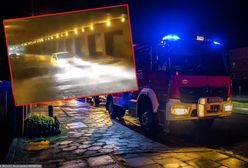 Ostrów Wielkopolski zalany po gwałtownej burzy. Straż interweniowała 170 razy