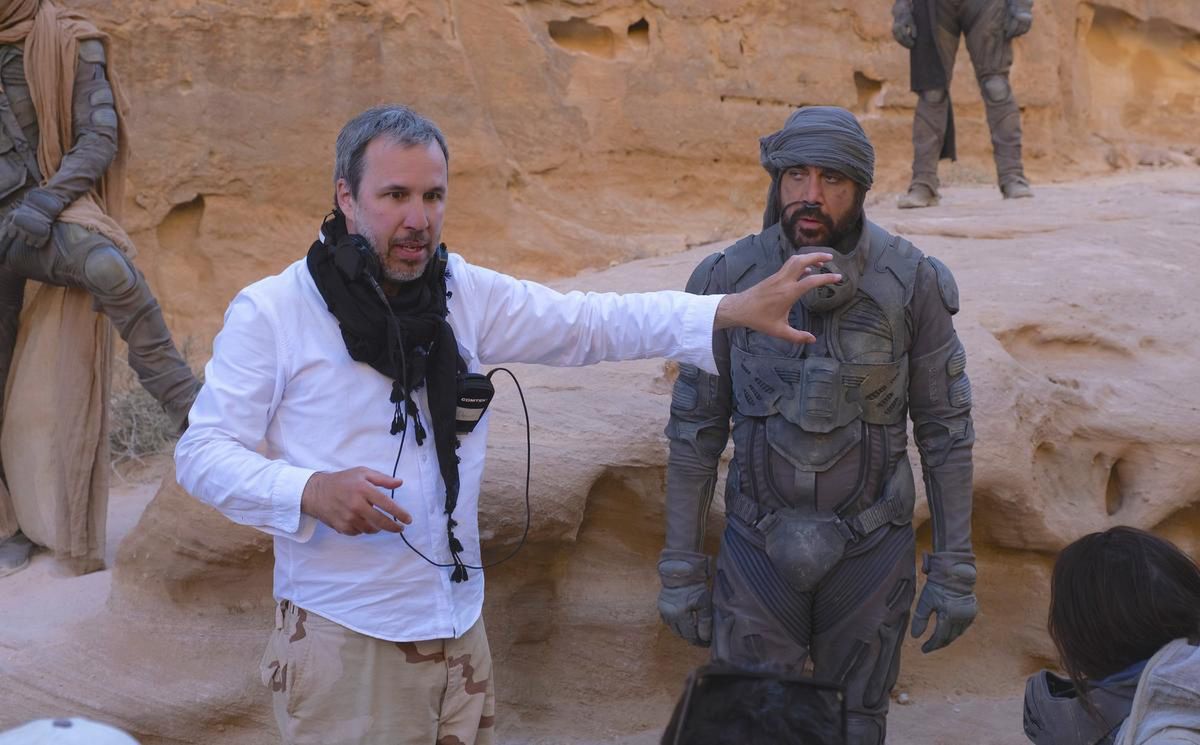 Denis Villeneuve na planie "Diuny"