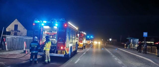 Tragiczny pożar budynku mieszkalnego w miejscowości Kolonia Bogoria