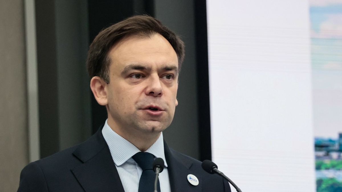  Minister finansów i gospodarki Andrzej Domański