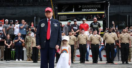 Patrzyli tylko na nią. Wnuczka Trumpa skradła serca publiczności