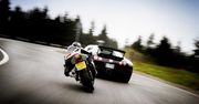 Walka: Bugatti Veyron vs. BMW S1000 RR