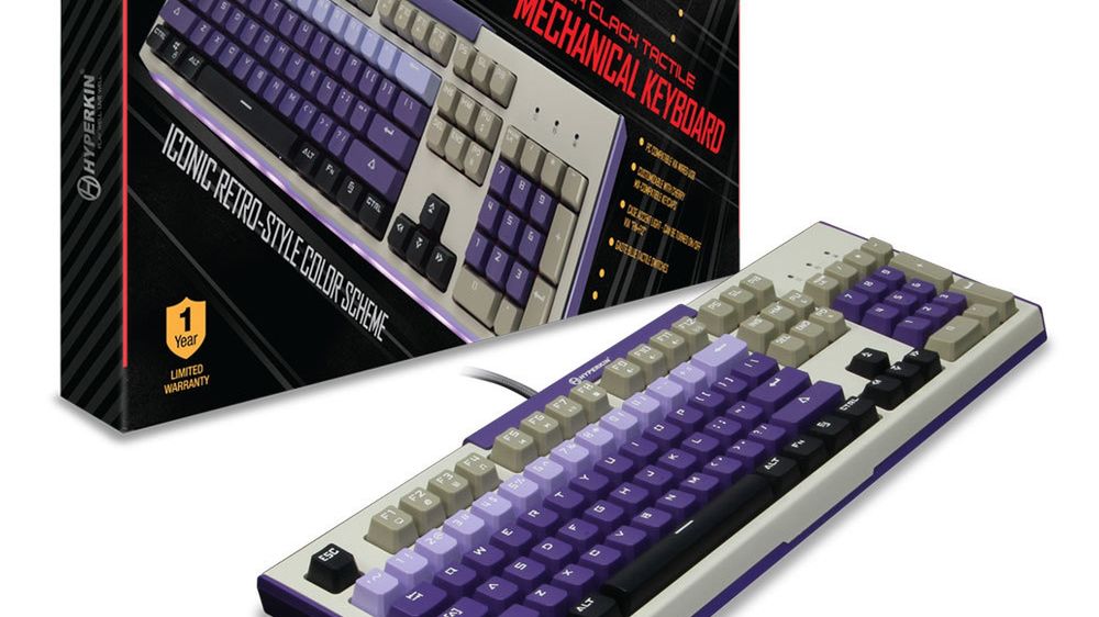 Hyper Clack Tactile Mechanical Keyboard: klawiatura dla fanów oryginalnego SNESa 1
