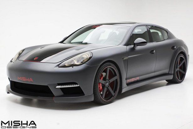 Agresywnie i szeroko - Porsche Panamera po przeróbkach Misha Designs