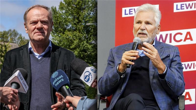Donald Tusk i Aleksander Kwaśniewski