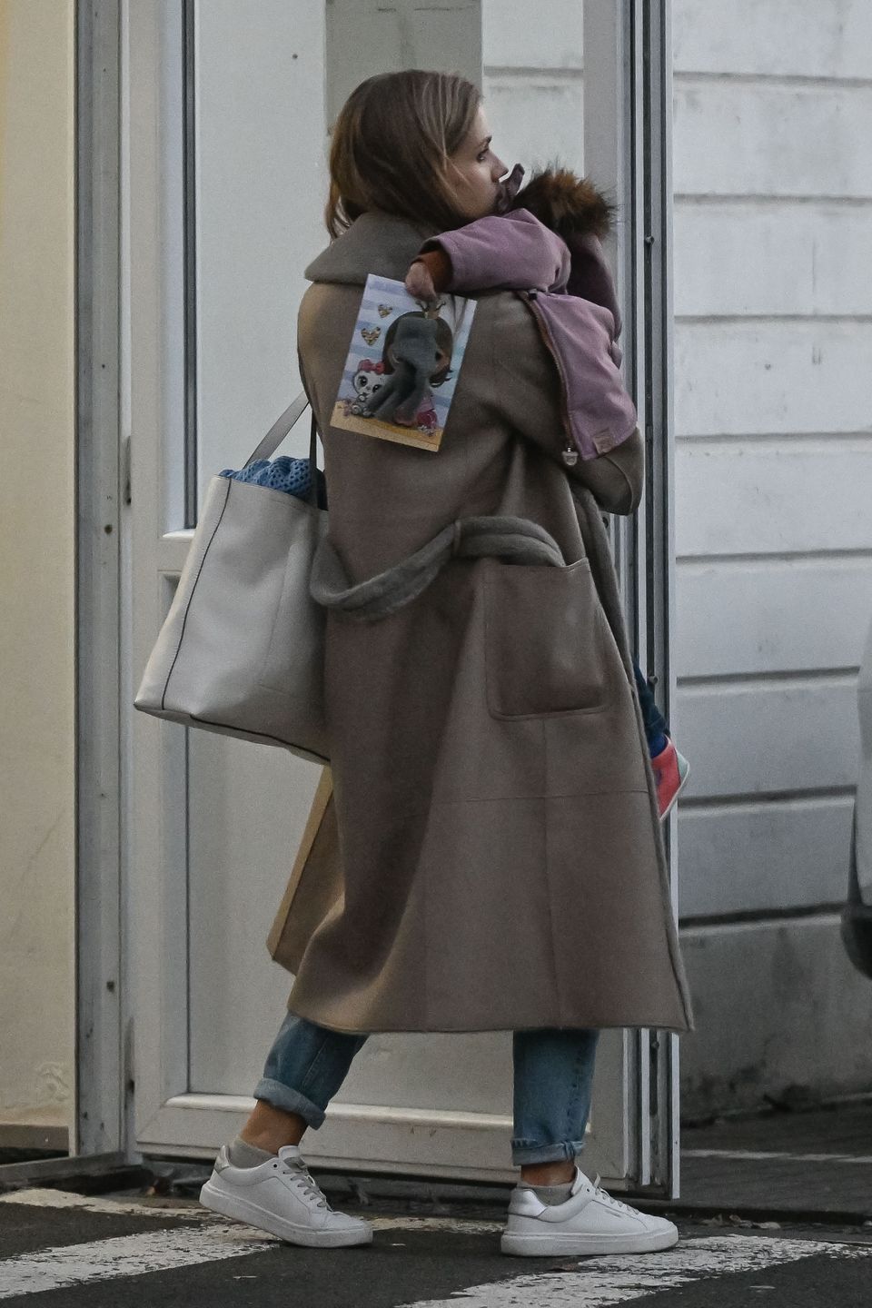 Agnieszka Kaczorowska po treningu do "TzG"