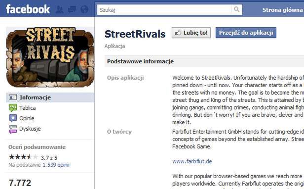 StreetRivals (Fot. Facebook.com)