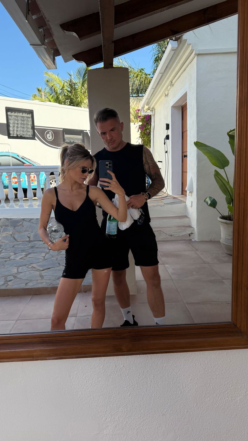 Maja Bohosiewicz z mężem
