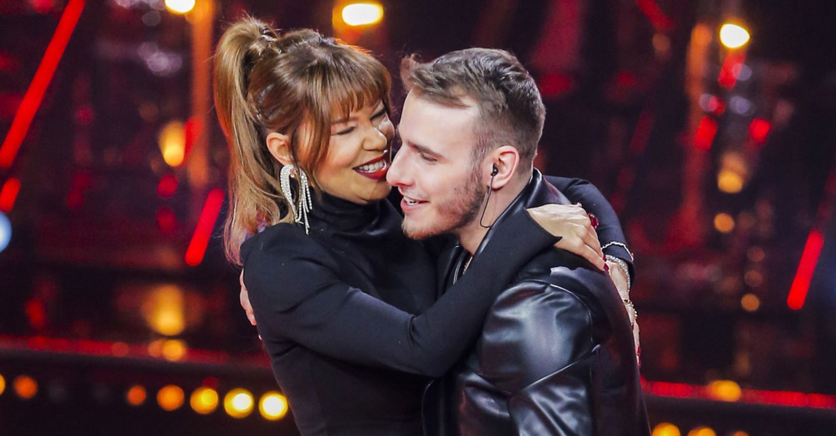 Edyta Górniak i Krystian Ochman  w finale programu "The Voice of Poland", grudzień 2020 rok