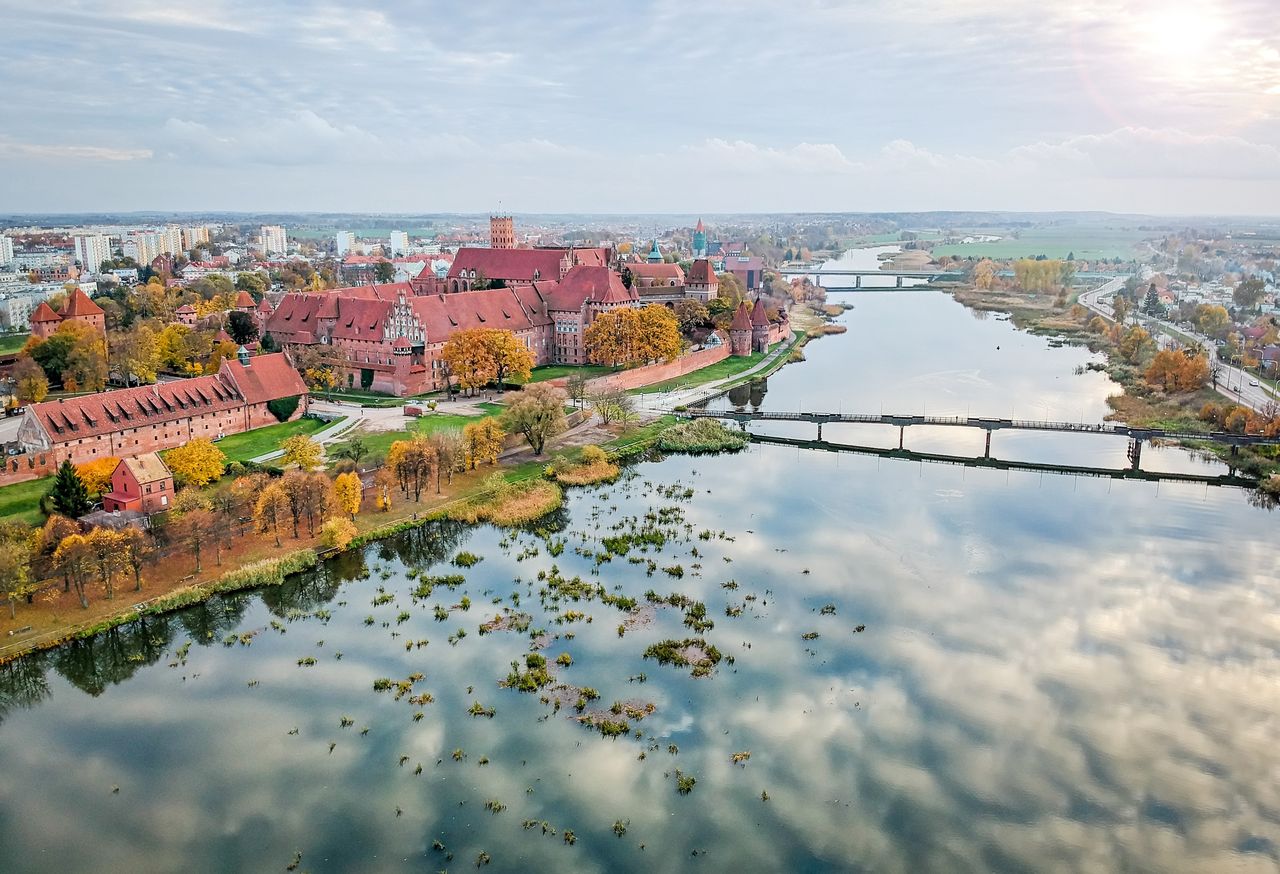 Malbork. Symbol zakonu krzyżackiego wiecznie żywy