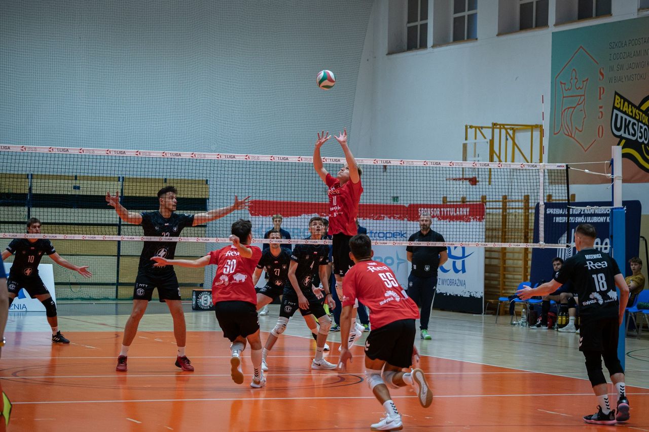 II liga siatkarzy: REA BAS Białystok - Metro Warszawa 3:1