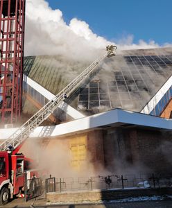 Pożar dachu kościoła w Lublinie. W akcji 80 strażaków