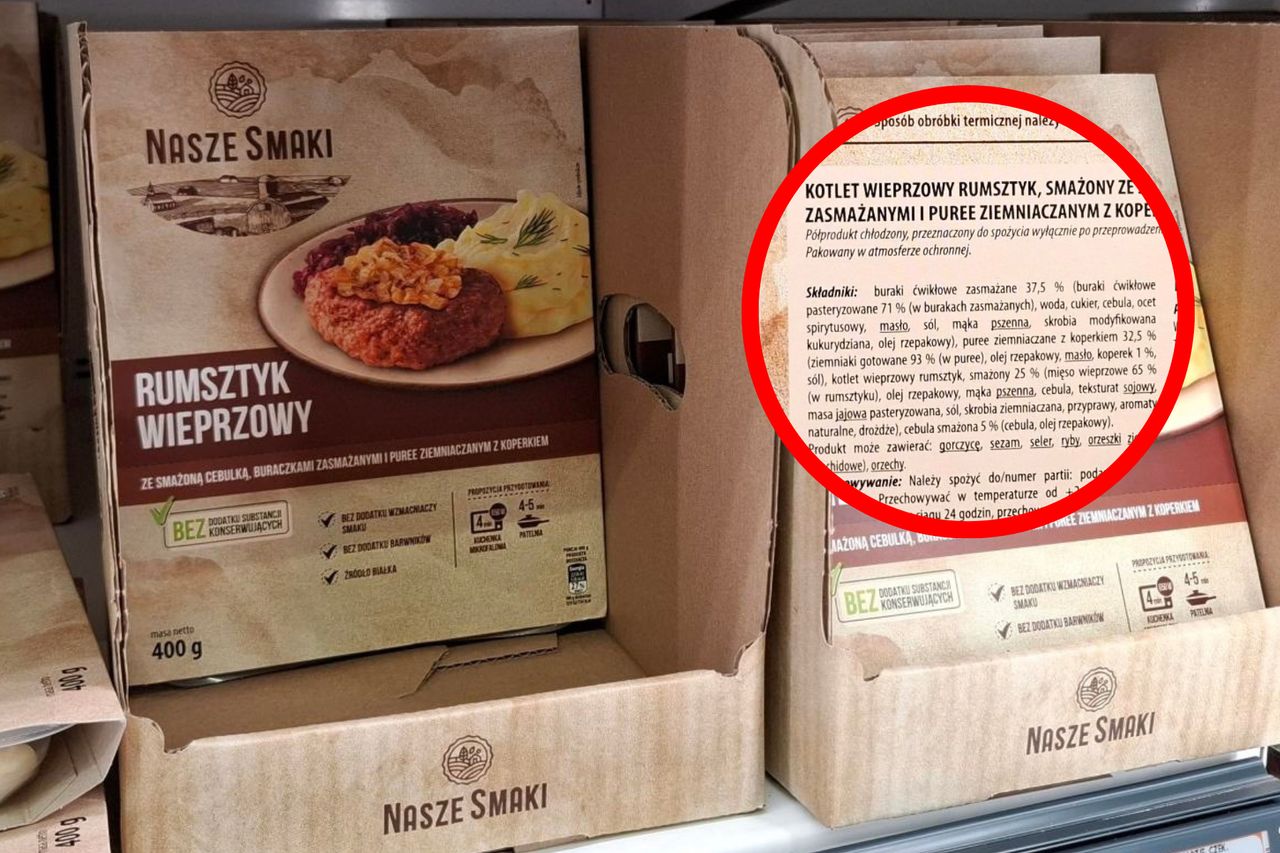 W Biedronce znalazłem klasyk z PRL-u. Przeczytałem skład i straciłem apetyt