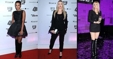 Celebrytki na czarno na imprezie TVN! (ZDJĘCIA)