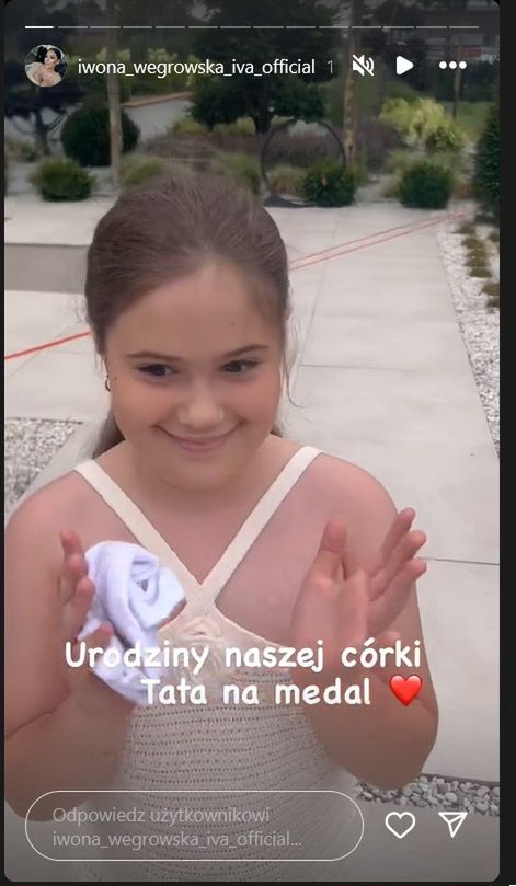 Urodziny córki Iwony Węgrowskiej 