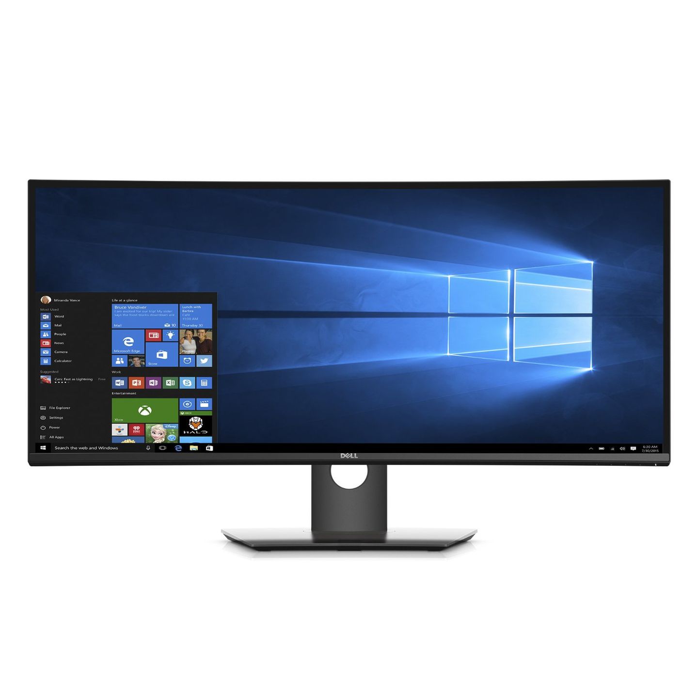 Dell UltraSharp U3417W: zakrzywiony, ultrapanoramiczny monitor o rewelacyjnym odwzorowaniu barw 8
