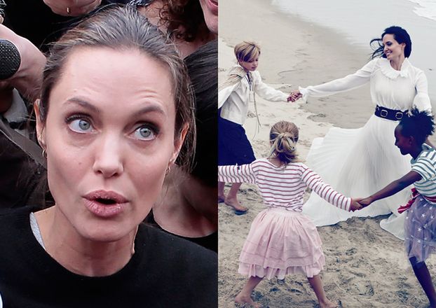 Angelina Jolie o dzieciach: "Staram się wskazywać im drogę, będąc dla nich WZOREM DO NAŚLADOWANIA"