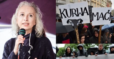 Gretkowska ostro o politykach: "JESTEŚ CIPĄ, BO JESTEŚ KOBIETĄ i twoją cipę będziemy okładać zakazami!"