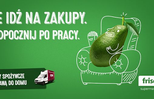 „Nie idź na zakupy” w kampanii reklamowej Frisco.pl