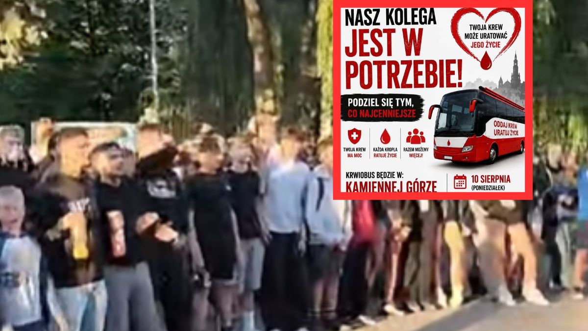 15-latek dźgnięty nożem. Zorganizowano krwiobus.