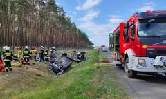 Koszmarne zderzenie. S3 stoi, w akcji dwa śmigłowce
