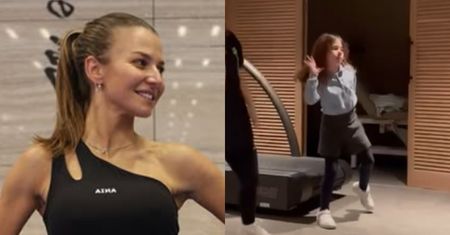Kolejny TALENT Klary ujawniony: Anna Lewandowska nagrała wywijającą na parkiecie 7-latkę