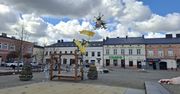 Skierniewice: Nocna burza zniszczyła drogie ozdoby na Rynku