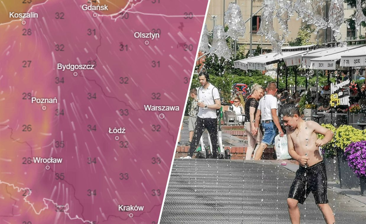 Znowu żar będzie lał się z nieba. Prognoza na najbliższe dni