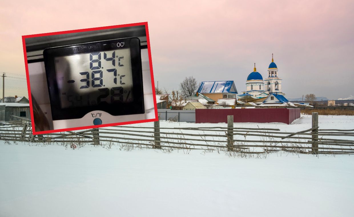 W rosyjskim mieście wysiadło ogrzewanie. Na zewnątrz siarczysty mróz