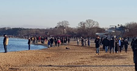 Wideo z plaży w Gdańsku. Niesamowite