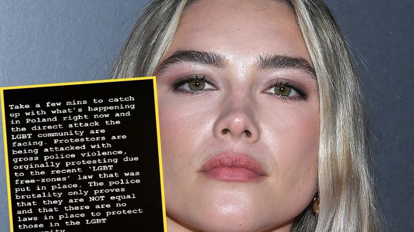Florence Pugh wspomina o tym, co dzieje się w Polsce w związku z zatrzymaniem Margot