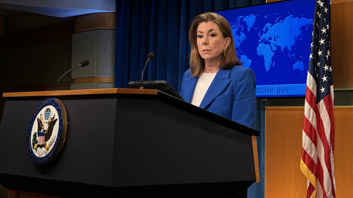 Rzeczniczka departamentu USA Tammy Bruce

