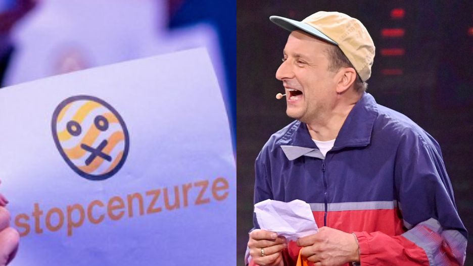 Na nagraniach do 8 odcinka programu pojawiły się kartki ze specjalnym hasłem