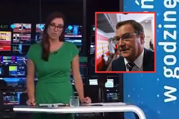 Wpadka w TVP Info. Prezenterka pomyliła imię Jana Urbana